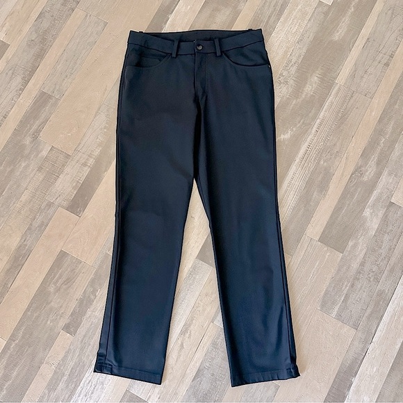 Men's Lululemon ABC Classic-Fit Pocket Pant Black Pants 30 - Picture 1 of 13